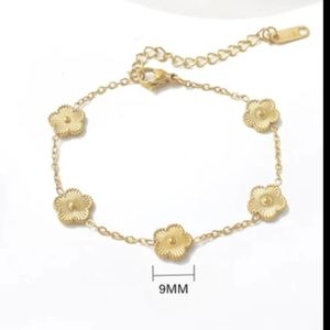 5 Leaf Clover Bracelet